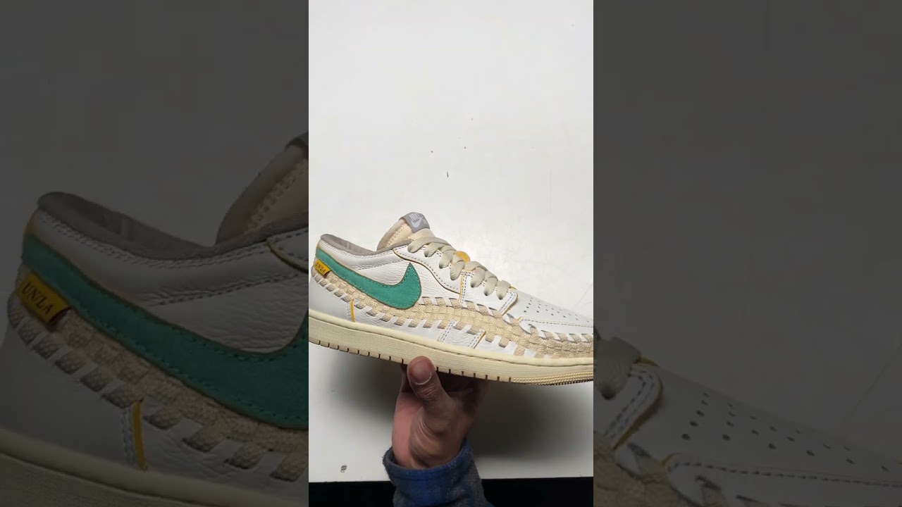 Air Jordan 1 Union Cut into Low Tops!