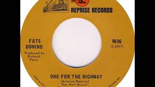 Fats Domino - One For The Highway - early May 1968