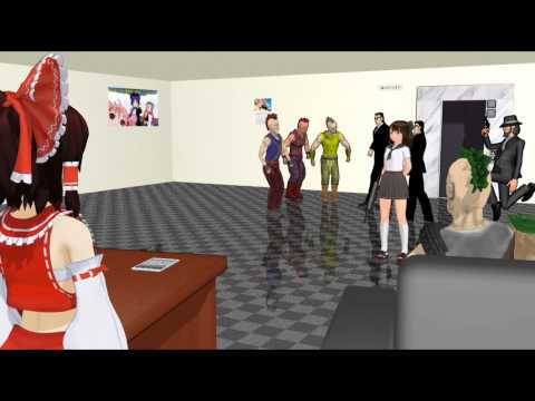 セーラー服と機関銃 MMD PV風動画テスト