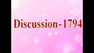 Discussion 1794