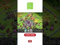 Coc Rush Battle Single 🌟 fast Battle #cocshorts