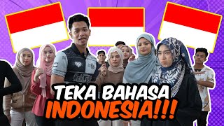TEKA BAHASA INDONESIA !!! MIMI TERPEGUN HOST SADO !!!