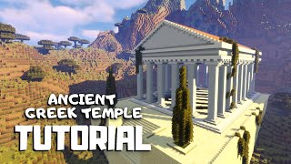 Minecraft: How to Build a Greek Temple (Ancient Greek City Tutorial)