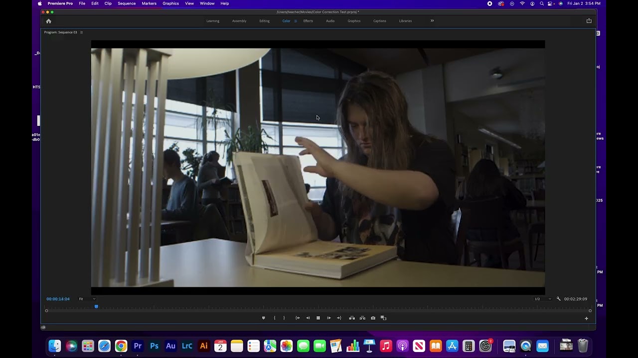 Basic Color Grading Correction in Adobe Premiere