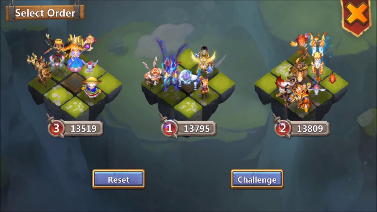 CREATION 01 Debut in POCAY's LBF TEAM Castle Clash