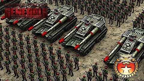 Command and Conquer - Generals Zero Hour - Project Raptor Mod 1 VS 3 Hard Armies
