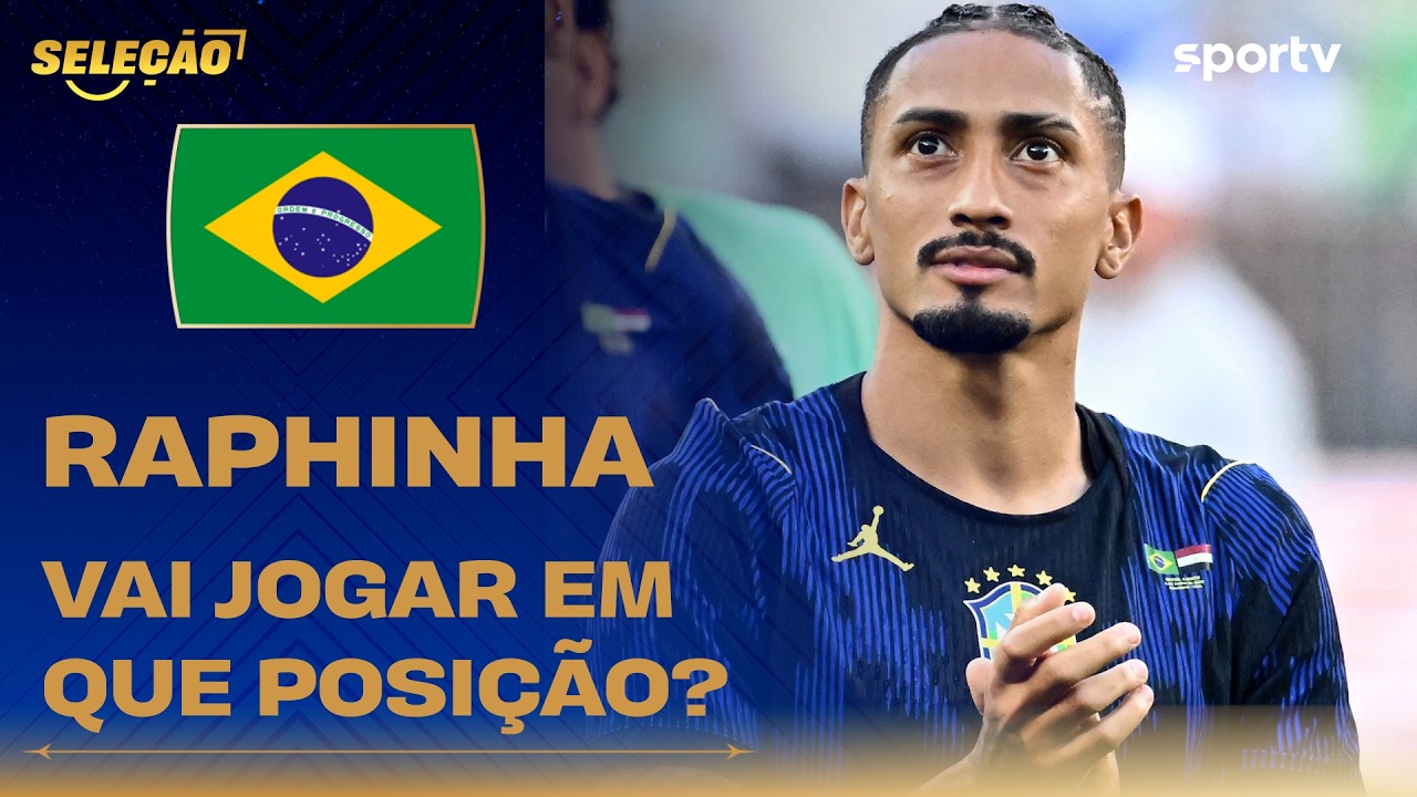 "RAPHINHA É UM DOS POUCOS QUE NÃO SE OMITIU", DIZ ANA THAÍS | Seleção Copa | Mundial 2026 | sportv