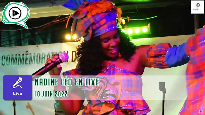 Prestation de l'artiste "Nadine LEO"