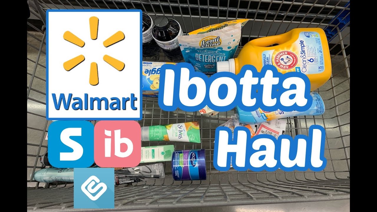Free Laundry Soap?!| Using Multiple Rebate Apps | Walmart Haul | Shop with Sarah |10/29
