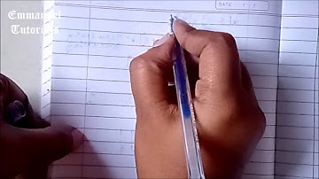 Sketch signal from equation Discrete time signal - Part 2 #EmmanuelTutorials