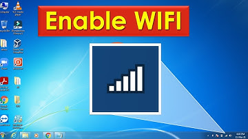 How to enable wifi on windows 7