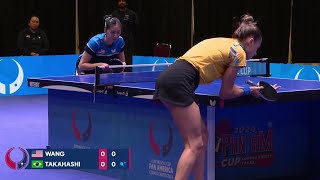Bruna Takahashi vs Amy Wang | Final 2024 Pan American Cup