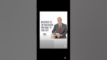 In order to be successful, you have to fail a lot | Brian Tracy