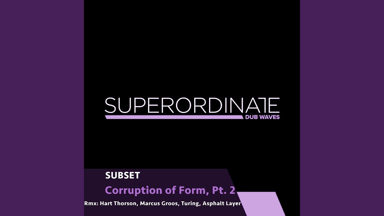 Sleduj Corruption of Form (Hart Thorson Remix Rmx) na YouTube