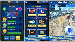 Sonic Dash Mod Apk Unlimited Coins | Unlocked Characters | Unlimited Rings screenshot 4