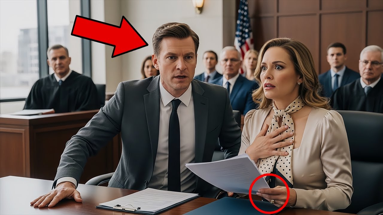 Husband Claimed She’d Never Worked — His Jaw Dropped When the Judge Saw Her Signature on Every File