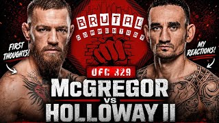 He's Back. UFC 329 first thoughts and early breakdown