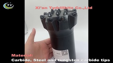 Carbide Button Bits，thread button drill bit for rock drilling