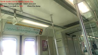 ⁴ᴷ⁶⁰ [Random Ride] SMRT Trains, NSL Train Ride [Bt Gombak → CCK] - Siemens C651 223/224