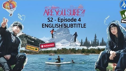 Are You Sure   Season 2 Episode 4 English Subtitle #areyousure #bts #btsarmy #disney #travelvlog