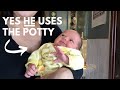 My 6 Day Old Baby is Potty TRAINED with Elimination Communication