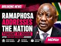 PRESIDENT RAMAPHOSA ADDRESSES THE NATION TONIGHT AFTER CONCOURT SECTION 89 JUDGMENT 