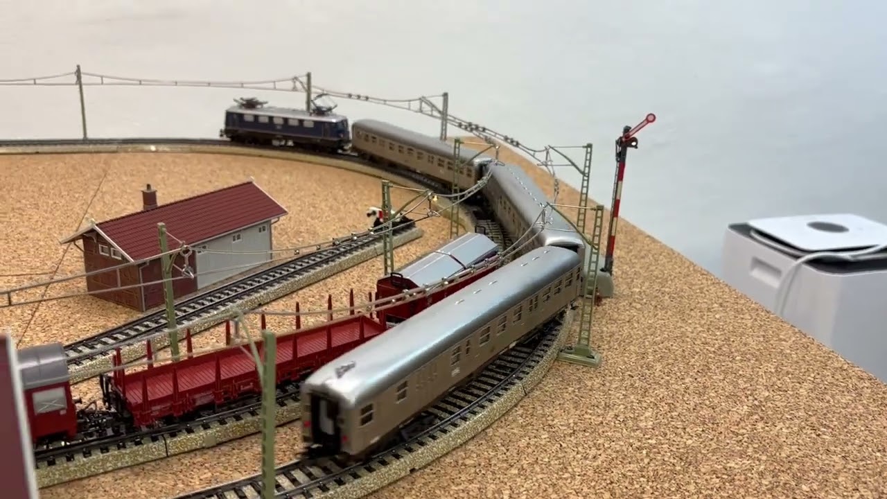 Fahrtag mit Märklin 3034 und 3037
