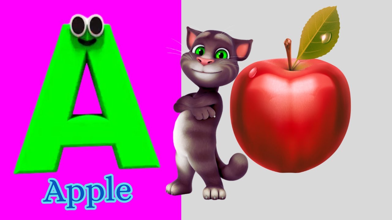 ABC Song | A is for apple B is for BaBY| ABCD Alphabet Rhymes for ...