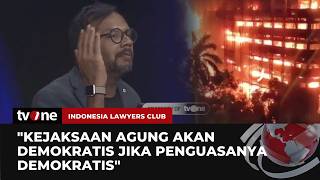 Haris Azhar Kalau Kejaksaan Dikepung Pemain Kasus Mereka Akhirnya Kejebak ILC tvOne