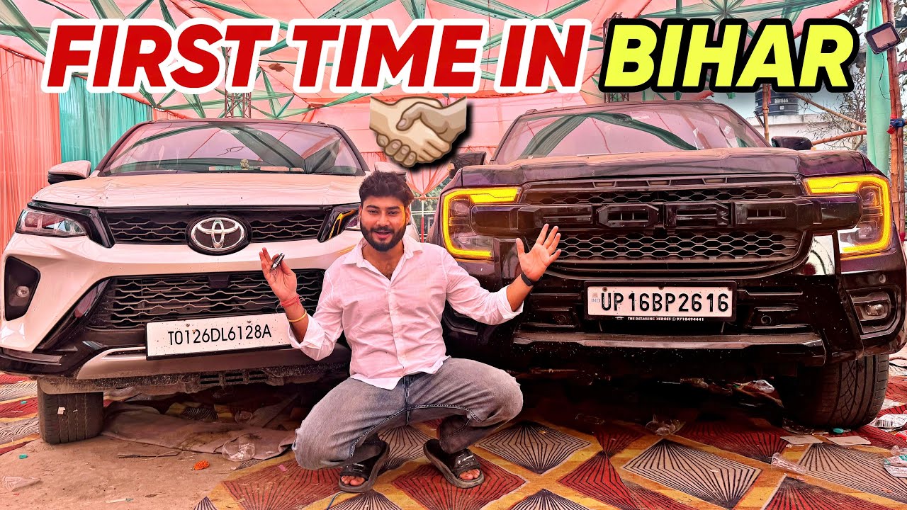 Fortuner और Endeavour की मुलाक़ात 🤝 FIRST TIME IN BIHAR