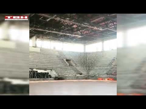 Дворец спорта кузнецких металлургов после ремонта Дворец спорта кузнецких металлургов после ремонта