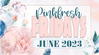 Perfect Pair | PinkFresh Friday | June 2023 | Scrapbook Process Video