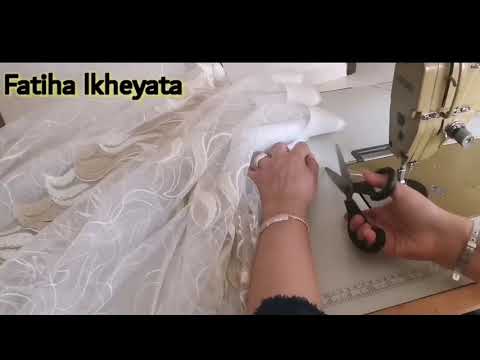 فيديو: كيفية ترتيب صالون خياطة الستائر