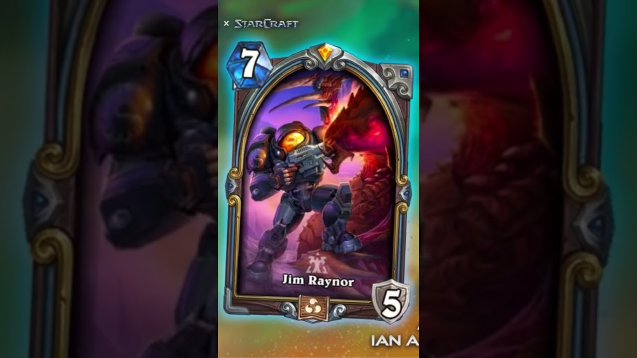 New Signature StarCraft cards Hearthstone 2025