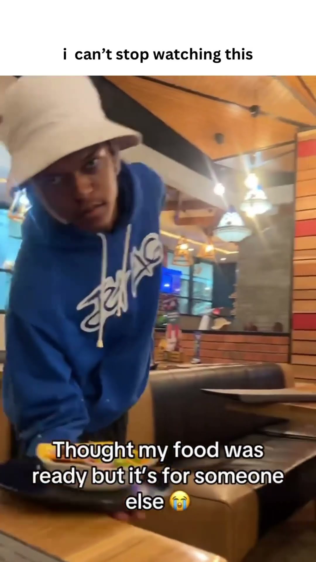 Nahh bro right in the eyes like you thought this was prvnci food huh