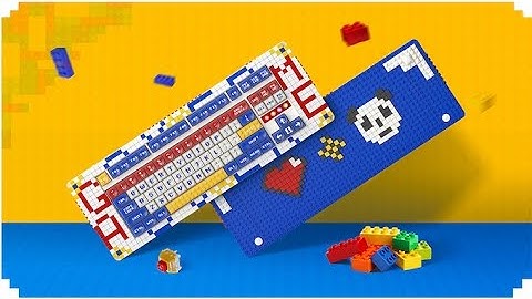 Pixel, World’s First Lego-compatible Mechanical Keyboard