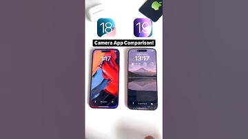 iOS 18 vs iOS 19 – Camera App Battle! 📸⚡#shortvideo #shorts #trendingtech #iphone