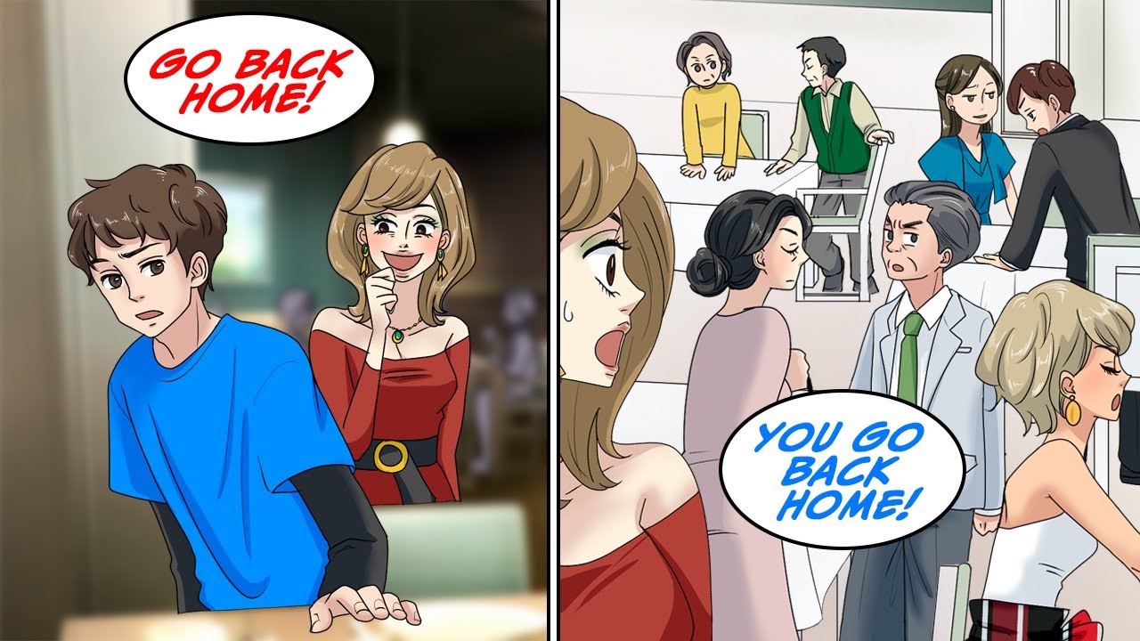 Ran into my ex at a fancy restaurant, but then… [Manga Dub]