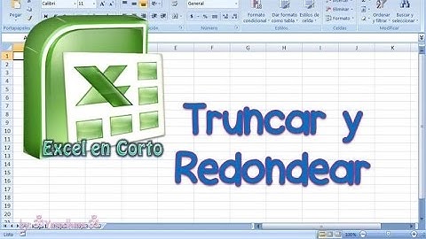 Redondear y Truncar decimales. EXCEL EN CORTO