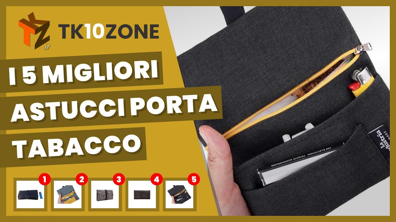 I 5 migliori astucci porta tabacco 