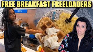 They’re Sneaking Into Hotel Breakfasts for FREE… And Posting It 😳