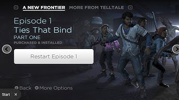 The Walking Dead Game / Season 3 - Episode 1 ("Ties That Bind Part One" - Full Walkthrough)