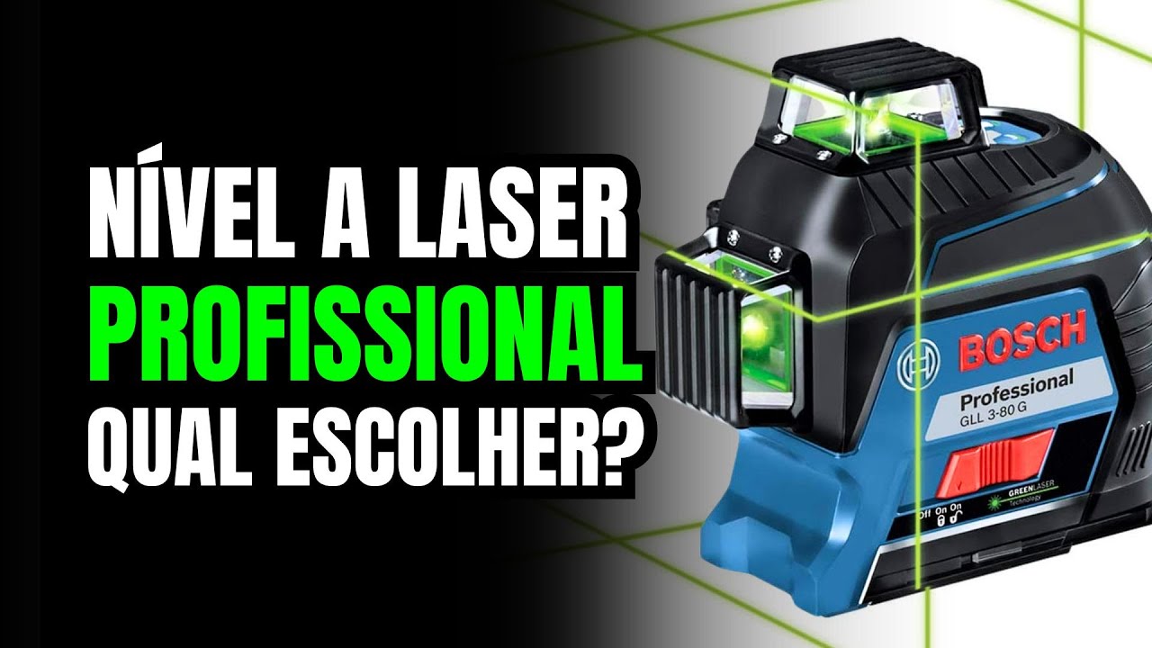 Nível a Laser Profissional: Bosch GLL 3-80 vs GCL 2-50 G | Descubra Qual Vale o Investimento