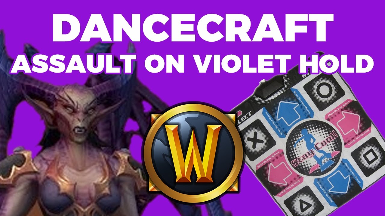 Assault on Violet Hold on DANCE PADS! | Dancecraft Highlight
