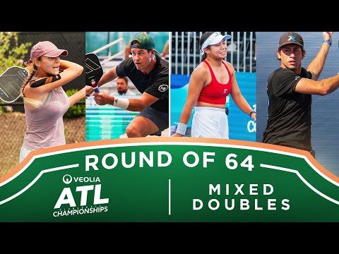 Erokhina/Hewett v Parker/Navratil at the Veolia Atlanta Pickleball Championships