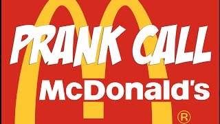 PRANK CALLING MCDONALDS GONE WRONG! (Calls Cops)