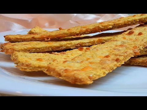 Видео рецепт Овсяные палочки с сыром