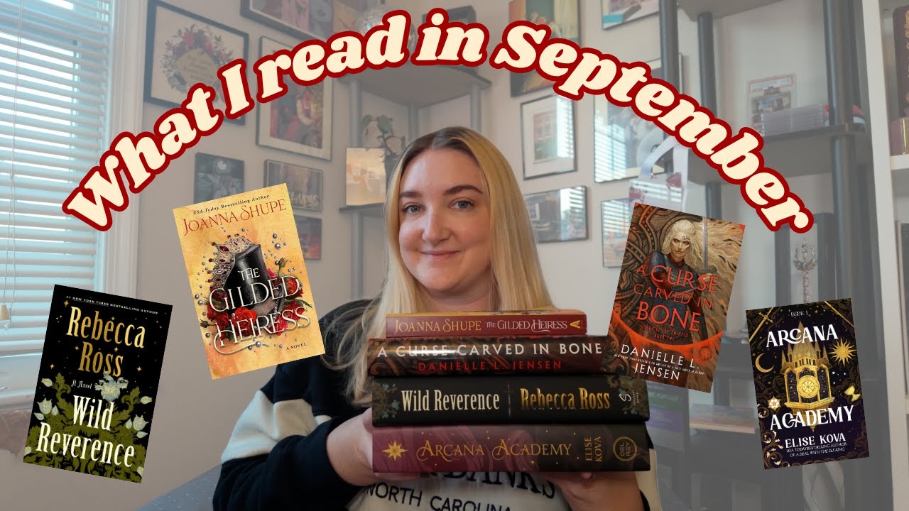 ✨ Everything I read in September! ✨ | New Fantasy Releases & More!