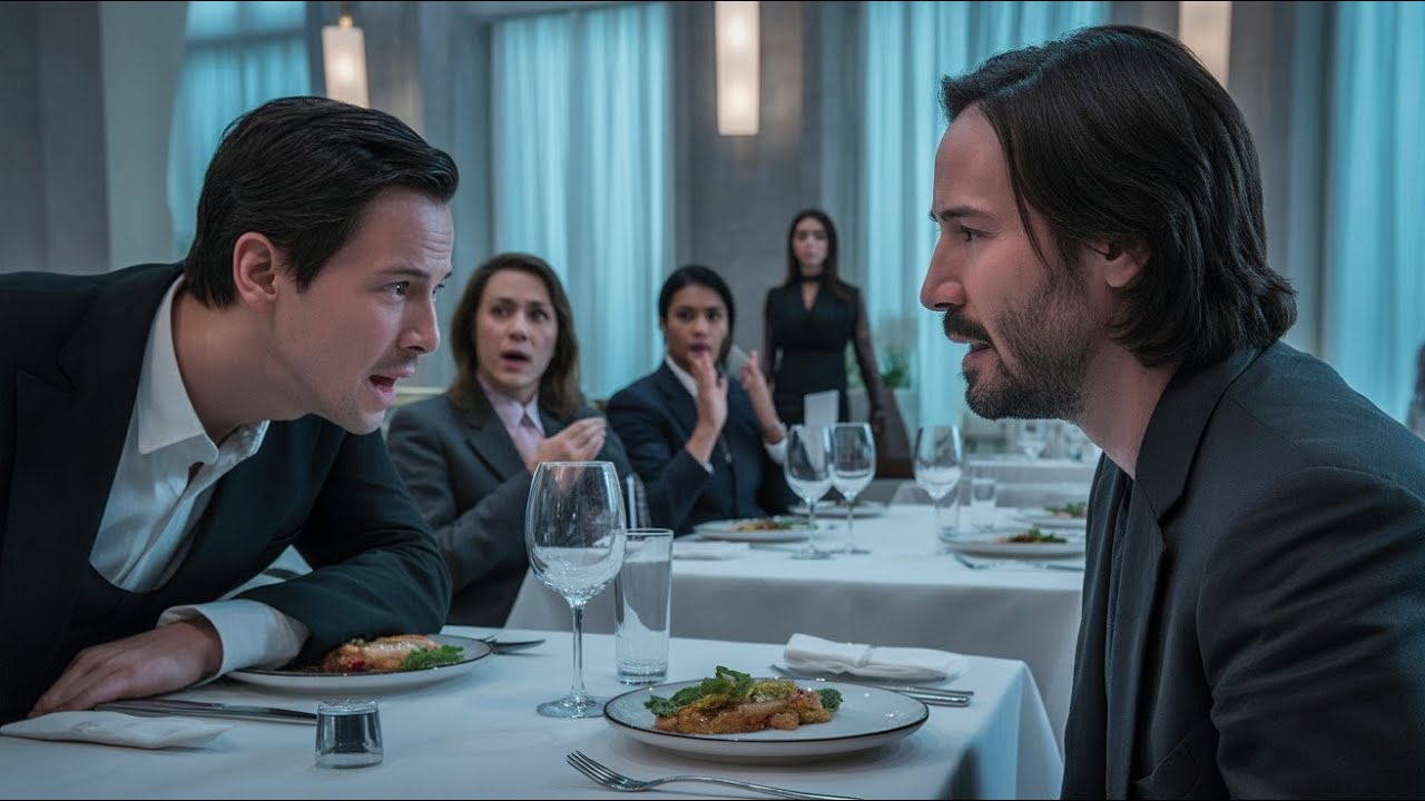 Luxury Restaurant Turns Awkward After an Influencer Attacks Keanu Reeves