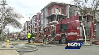 New Albany apartment building reduced to rubble